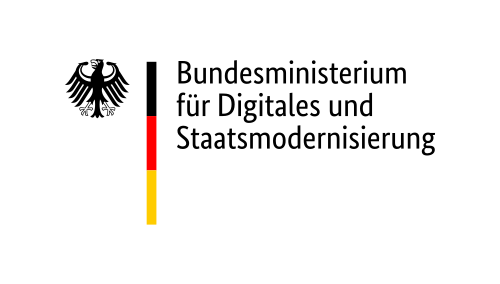 Logo des Bundesministeriums für Digitales und Staatsmodernisierung